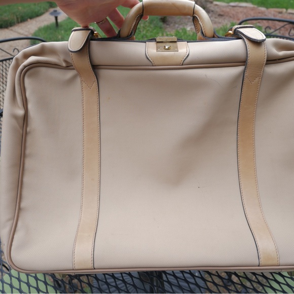 Gucci Vintage 1980s tan beige travel bag - Picture 15 of 16